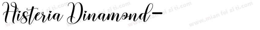 Histeria Dinamond字体转换